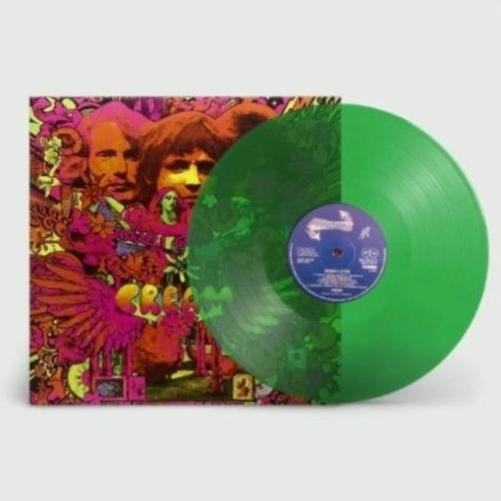 Cream Disraeli Gears LP ~ Limited Edition Colored Vinyl (Green) ~ New/Sealed!